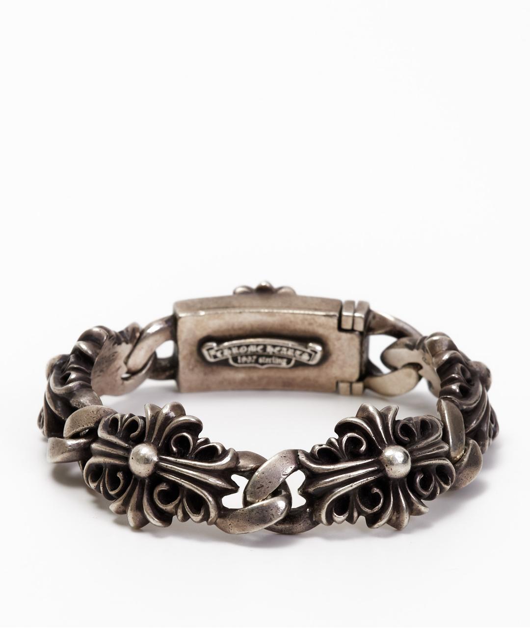 CHROME HEARTS Серебрянный серебряный браслет, фото 4