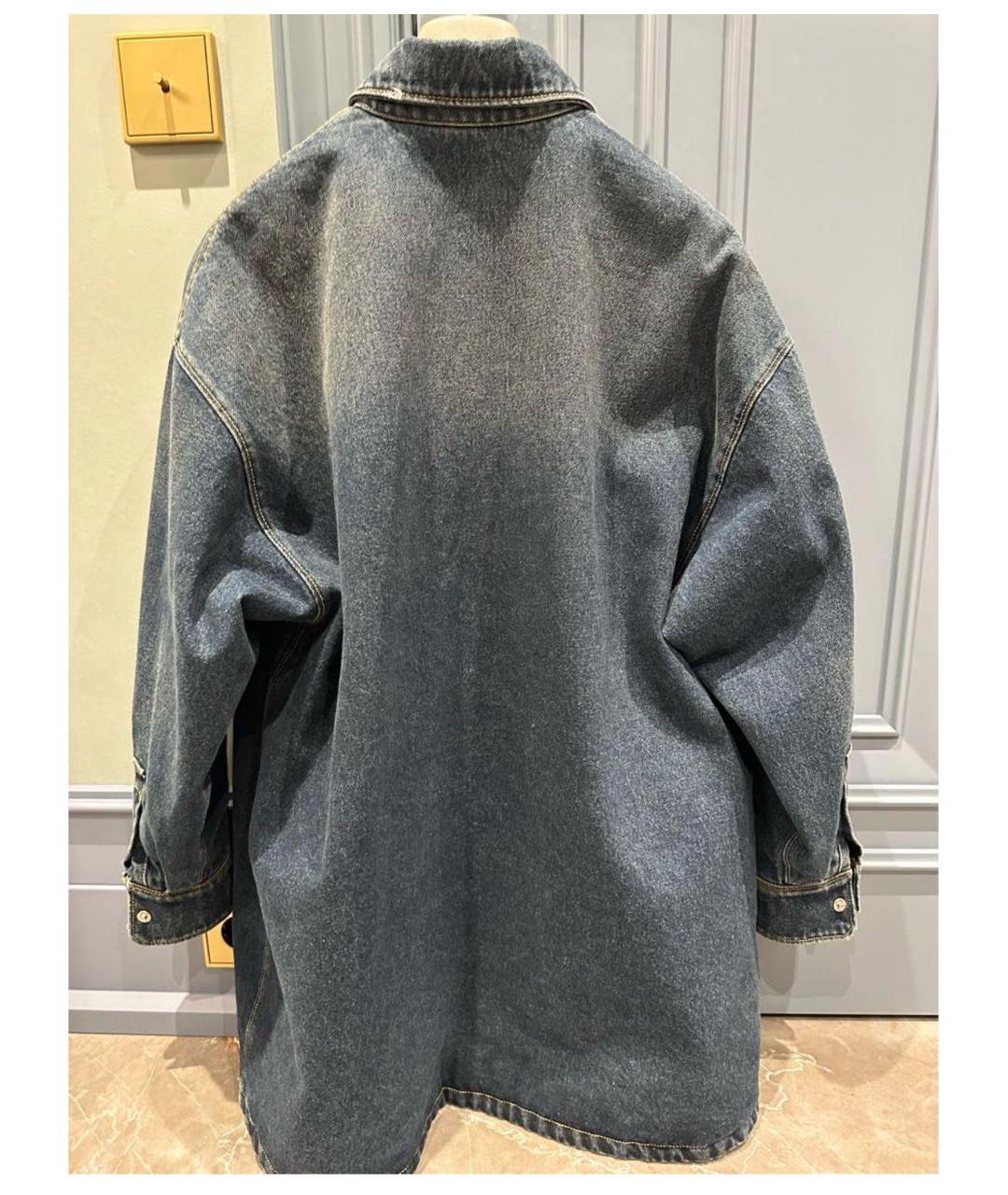 PRADA Синяя деним куртка, фото 2