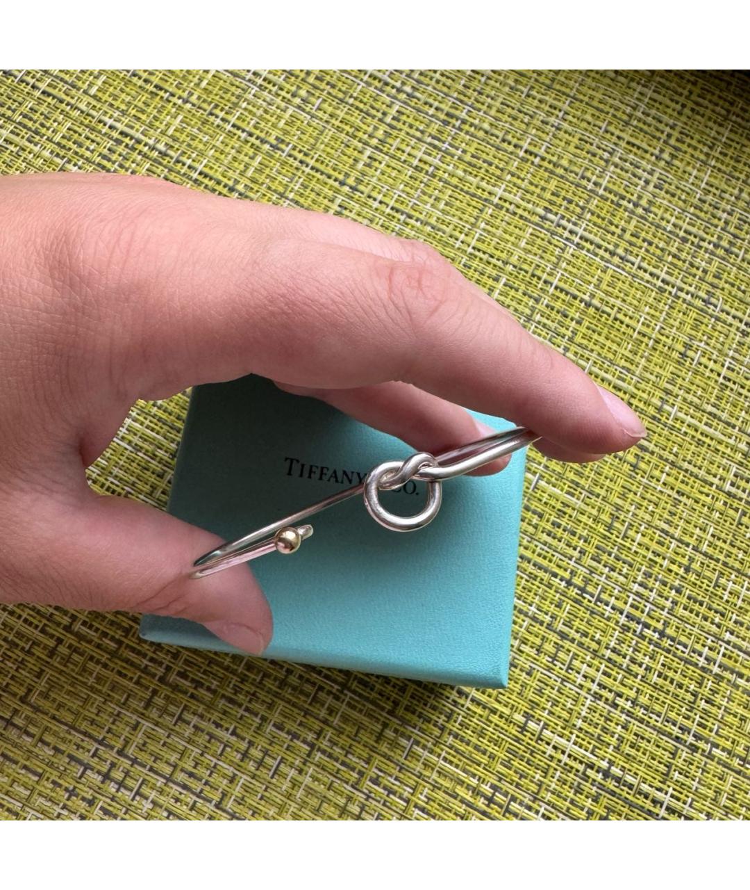 TIFFANY&CO Серебрянный серебряный браслет, фото 6