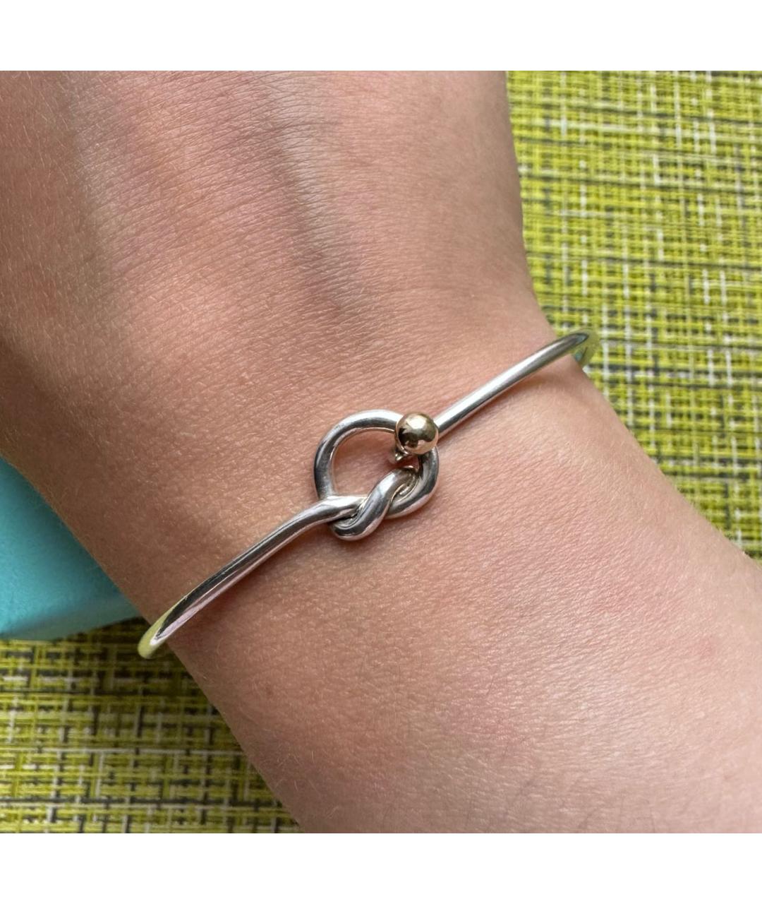 TIFFANY&CO Серебрянный серебряный браслет, фото 5