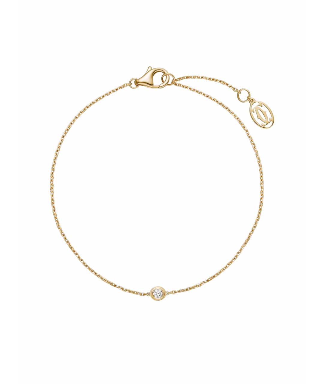 CARTIER Золотой браслет из желтого золота, фото 1