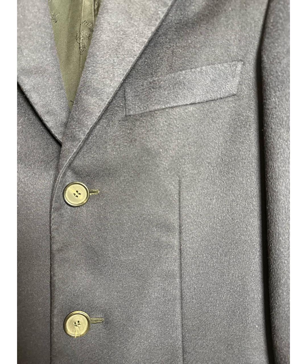 BRIONI Темно-синее кашемировое пальто, фото 3