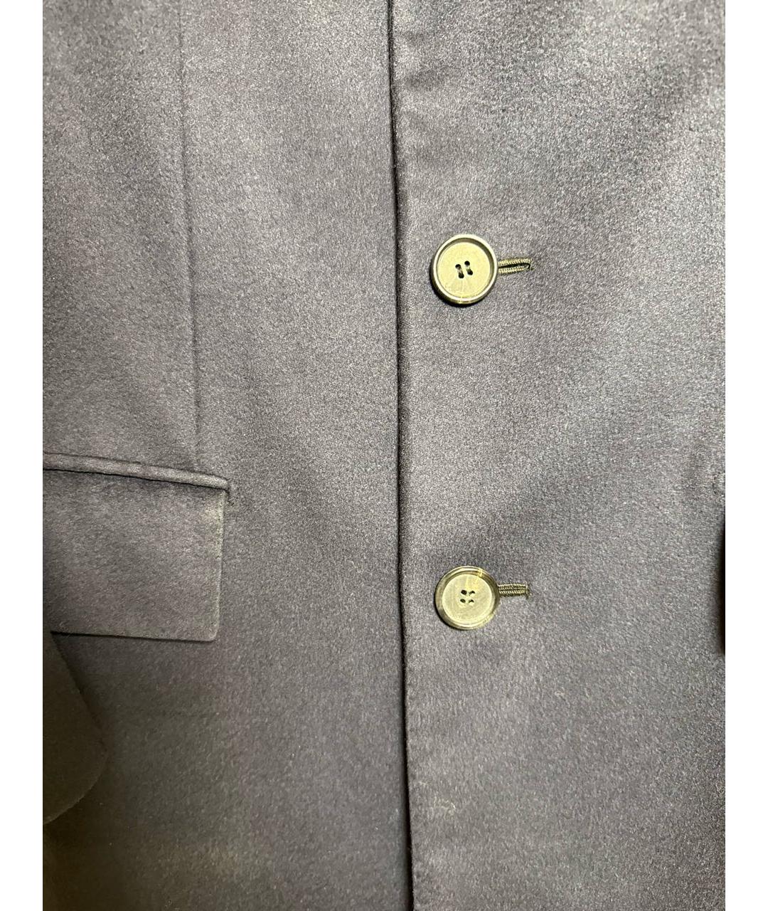 BRIONI Темно-синее кашемировое пальто, фото 4