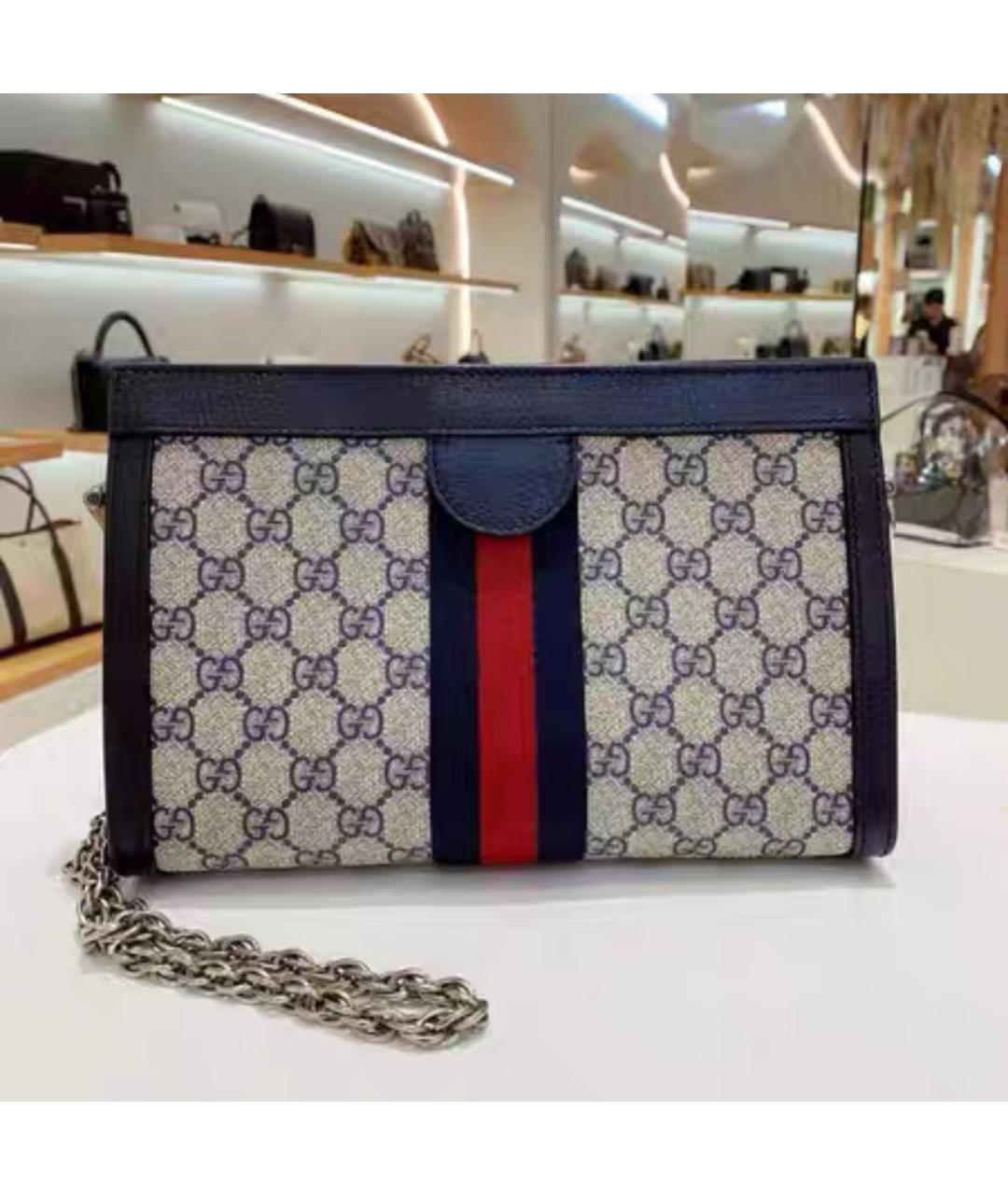 GUCCI Кожаная сумка через плечо, фото 3