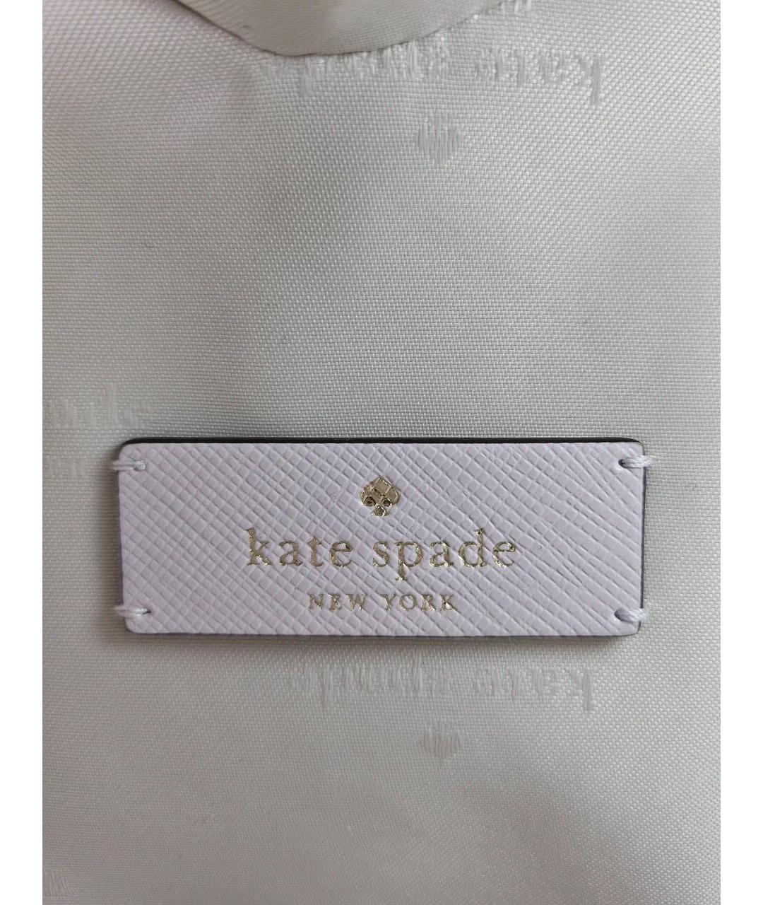KATE SPADE Розовая кожаная сумка через плечо, фото 9