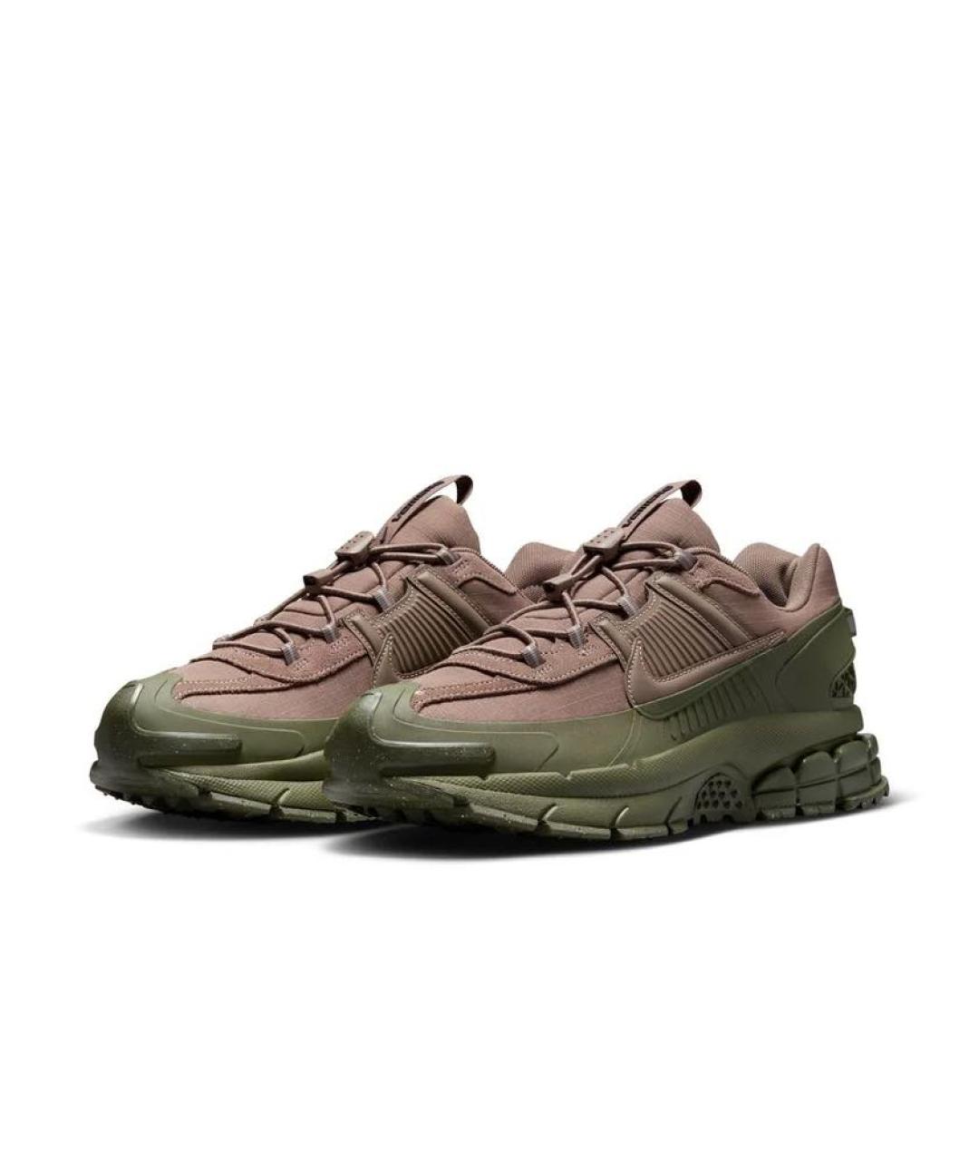 NIKE Коричневые низкие кроссовки / кеды, фото 2