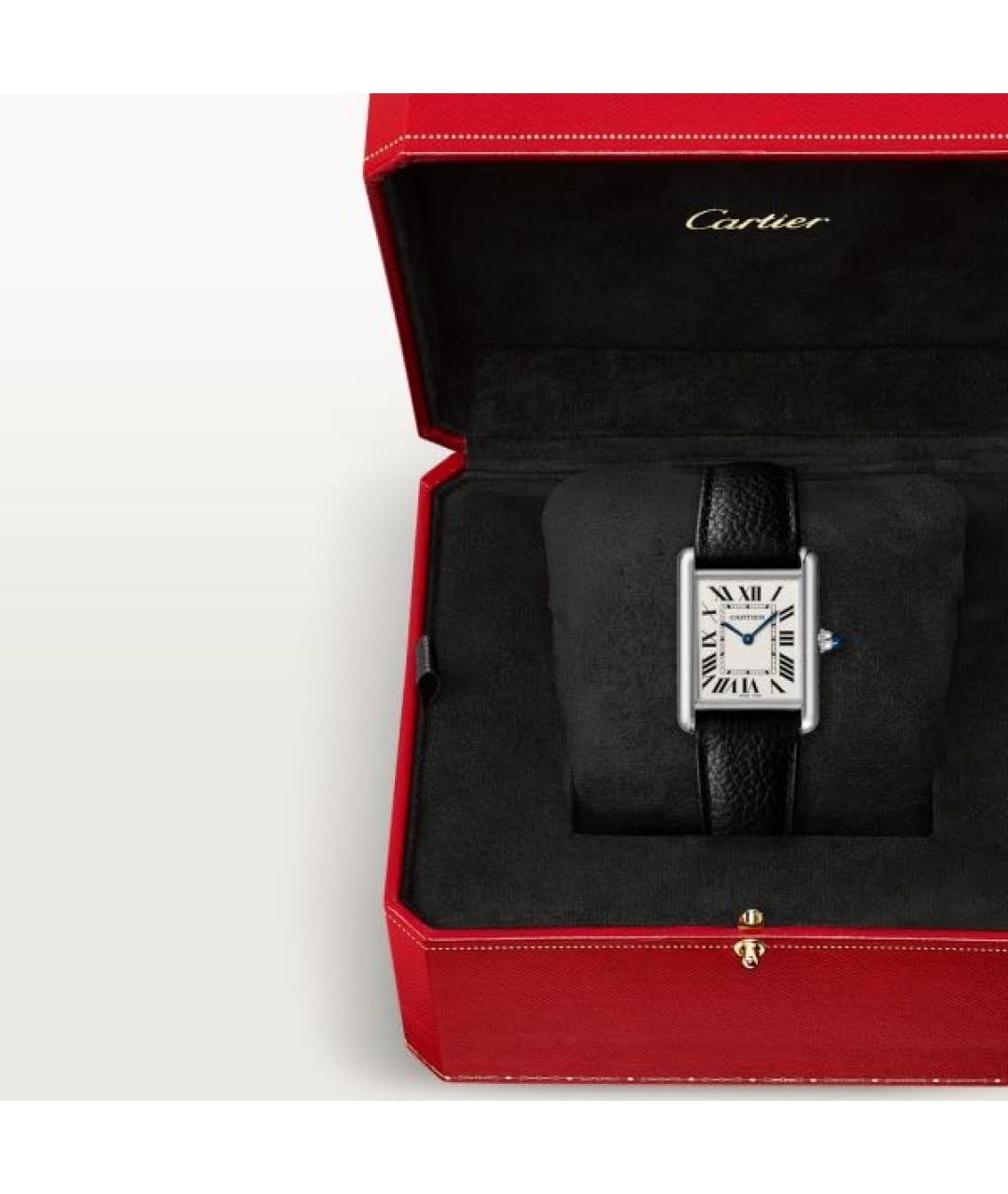 CARTIER Серебряные металлические часы, фото 5