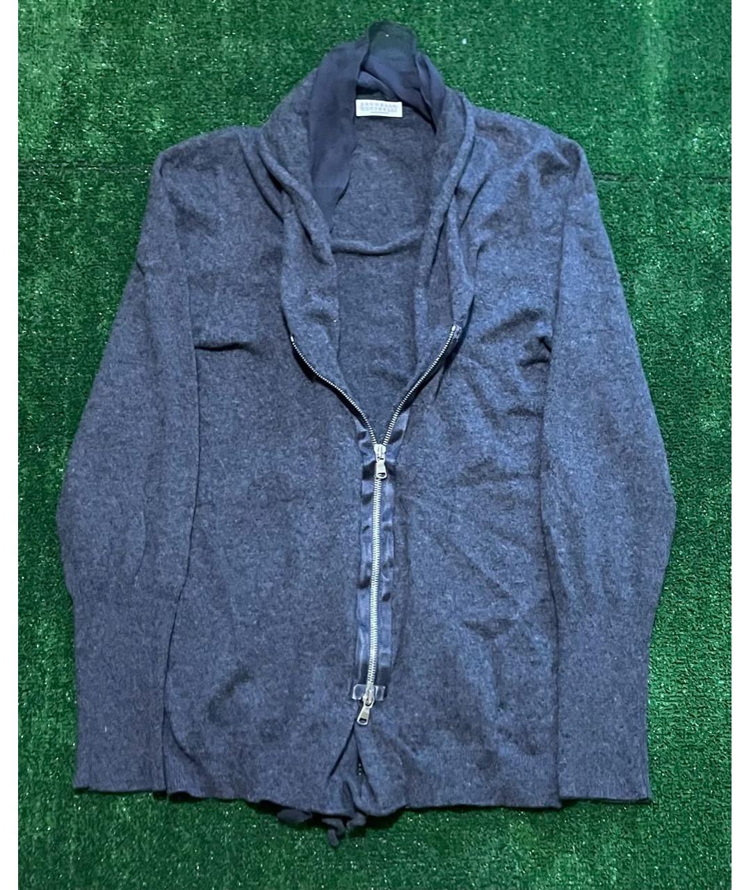 BRUNELLO CUCINELLI Антрацитовый кашемировый кардиган, фото 9