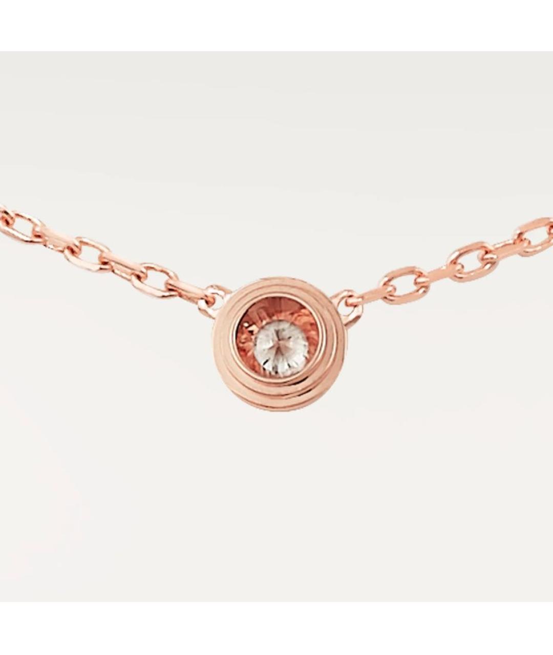 CARTIER Розовая цепочка из розового золота, фото 5
