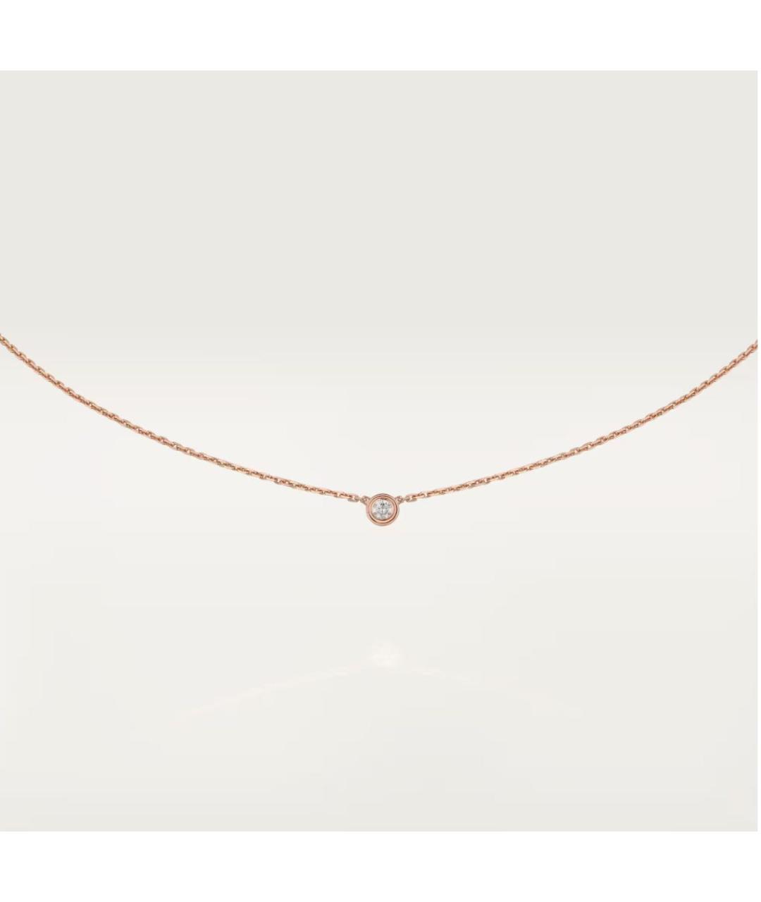 CARTIER Розовая цепочка из розового золота, фото 9