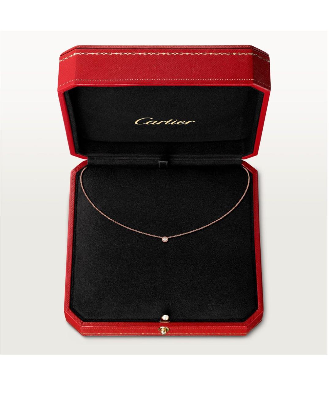 CARTIER Розовая цепочка из розового золота, фото 7