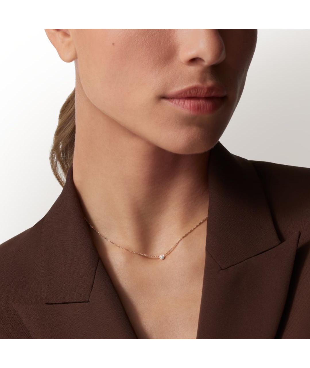 CARTIER Розовая цепочка из розового золота, фото 2