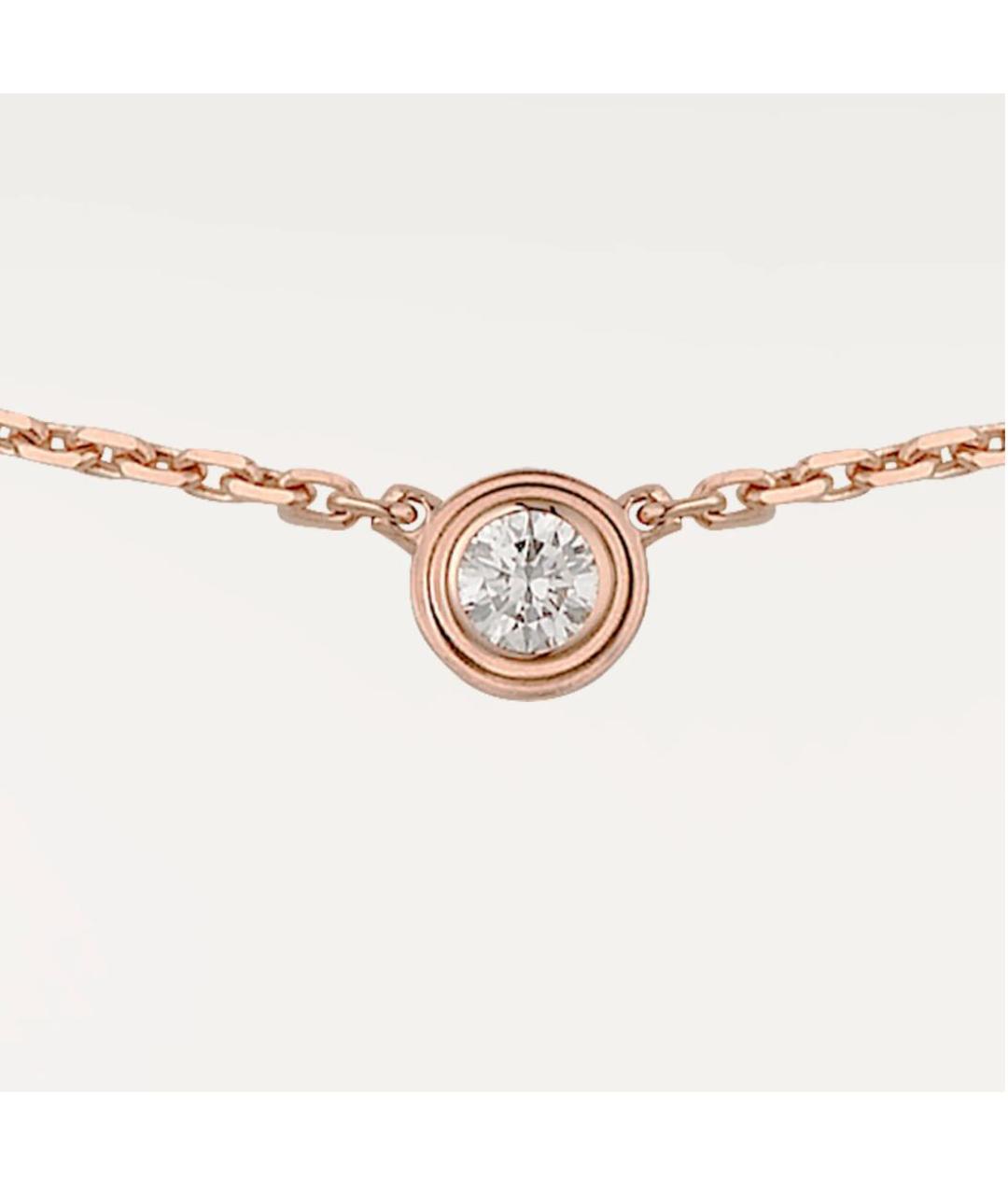 CARTIER Розовая цепочка из розового золота, фото 6