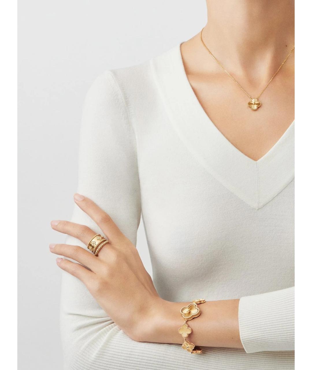 VAN CLEEF & ARPELS Золотое колье из желтого золота, фото 5
