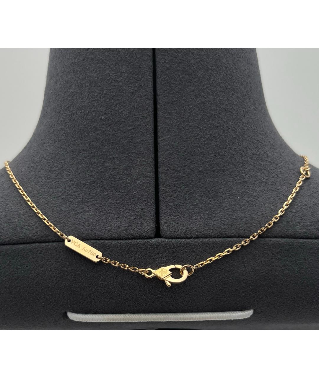 VAN CLEEF & ARPELS Золотое колье из желтого золота, фото 4