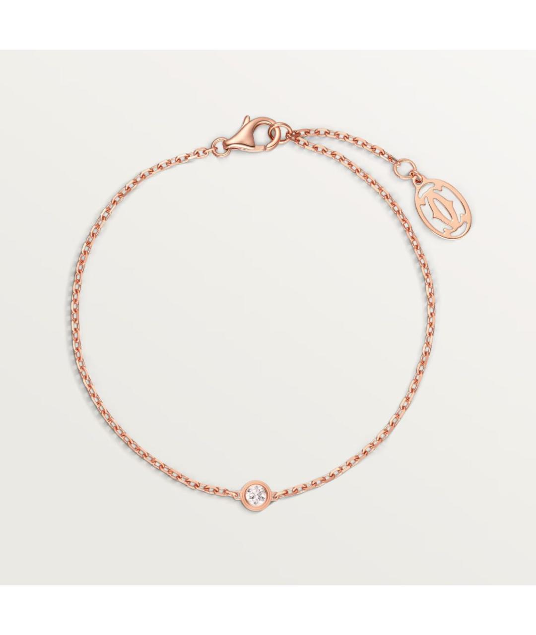 CARTIER Розовый браслет из розового золота, фото 9