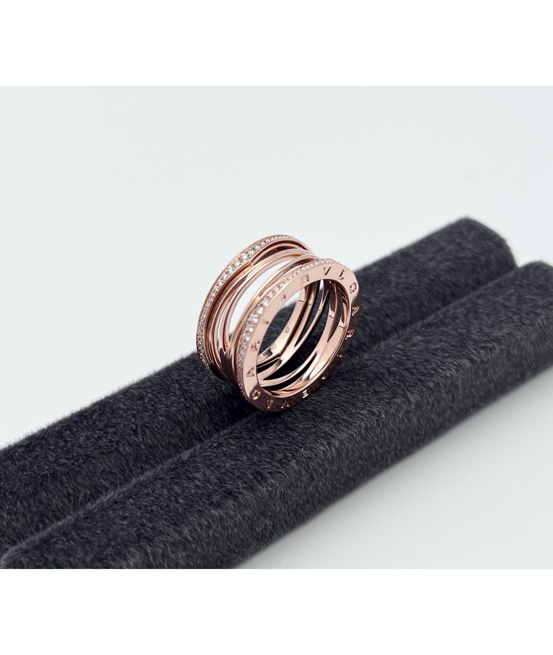 BVLGARI Золотое кольцо из розового золота, фото 3