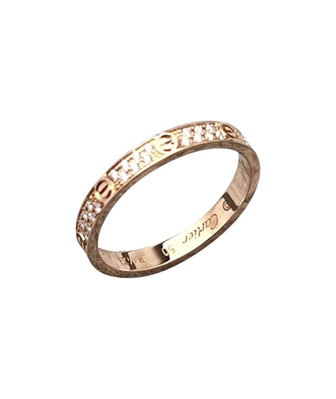 CARTIER Золотое кольцо из розового золота, фото 1