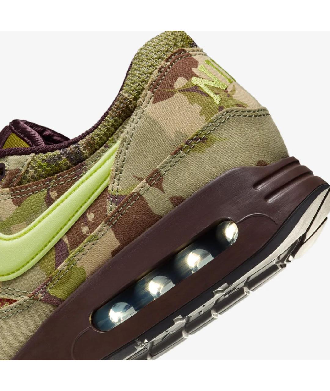 NIKE Хаки текстильные кроссовки, фото 7