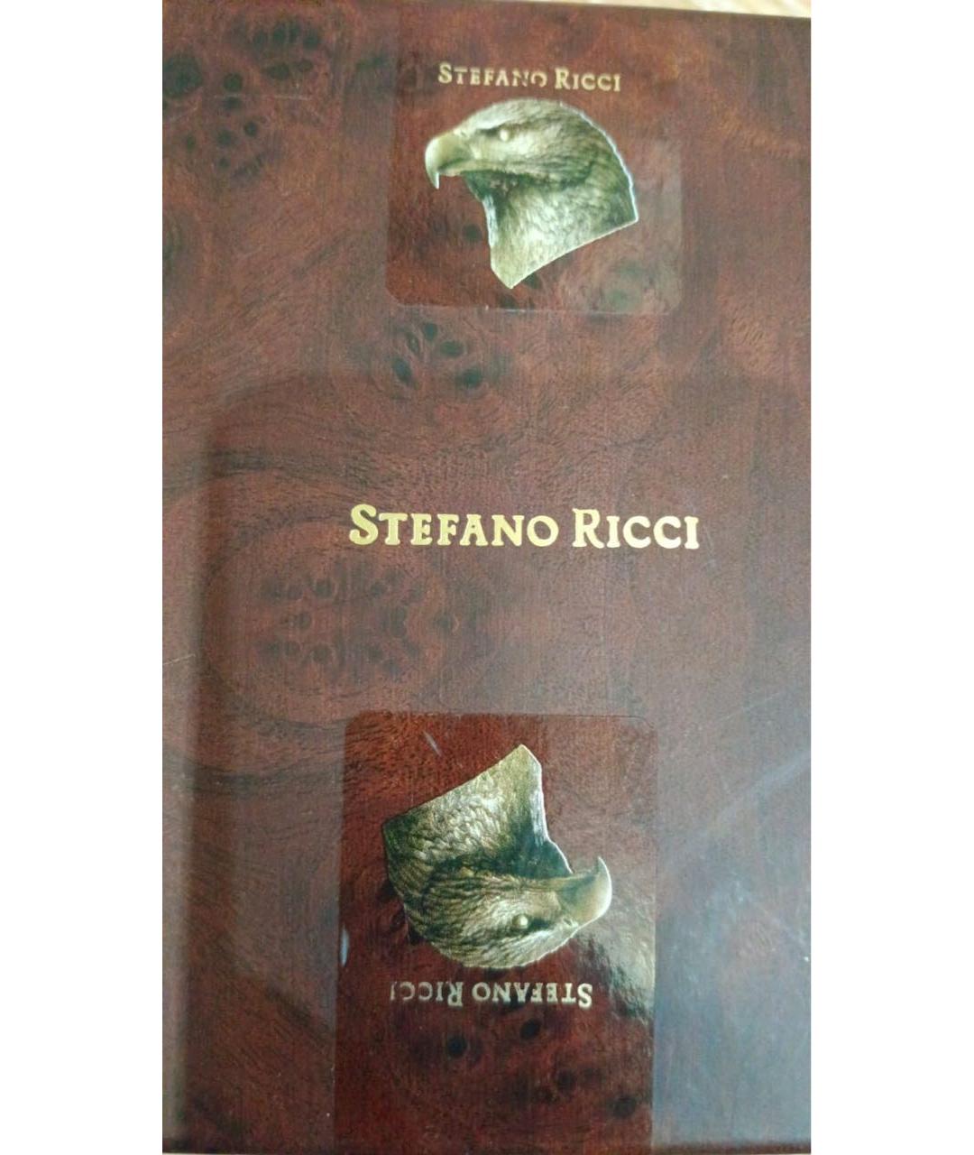 STEFANO RICCI Черный ремень из экзотической кожи, фото 4