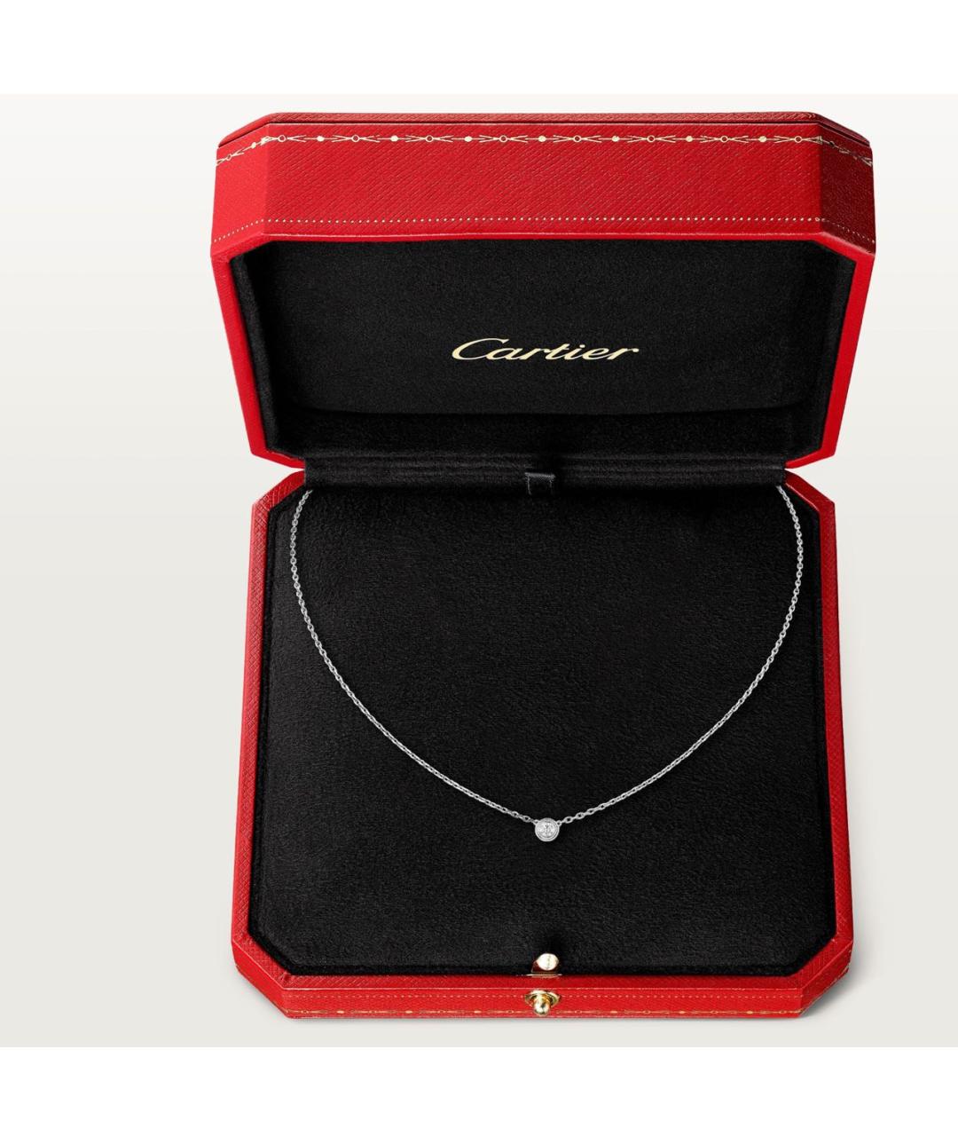CARTIER Белая цепочка из белого золота, фото 7