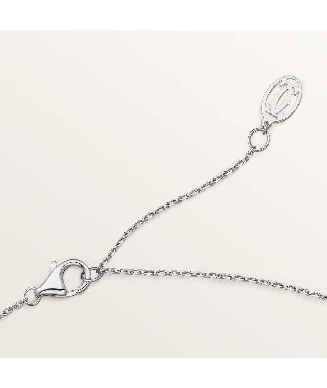 CARTIER Белая цепочка из белого золота, фото 4