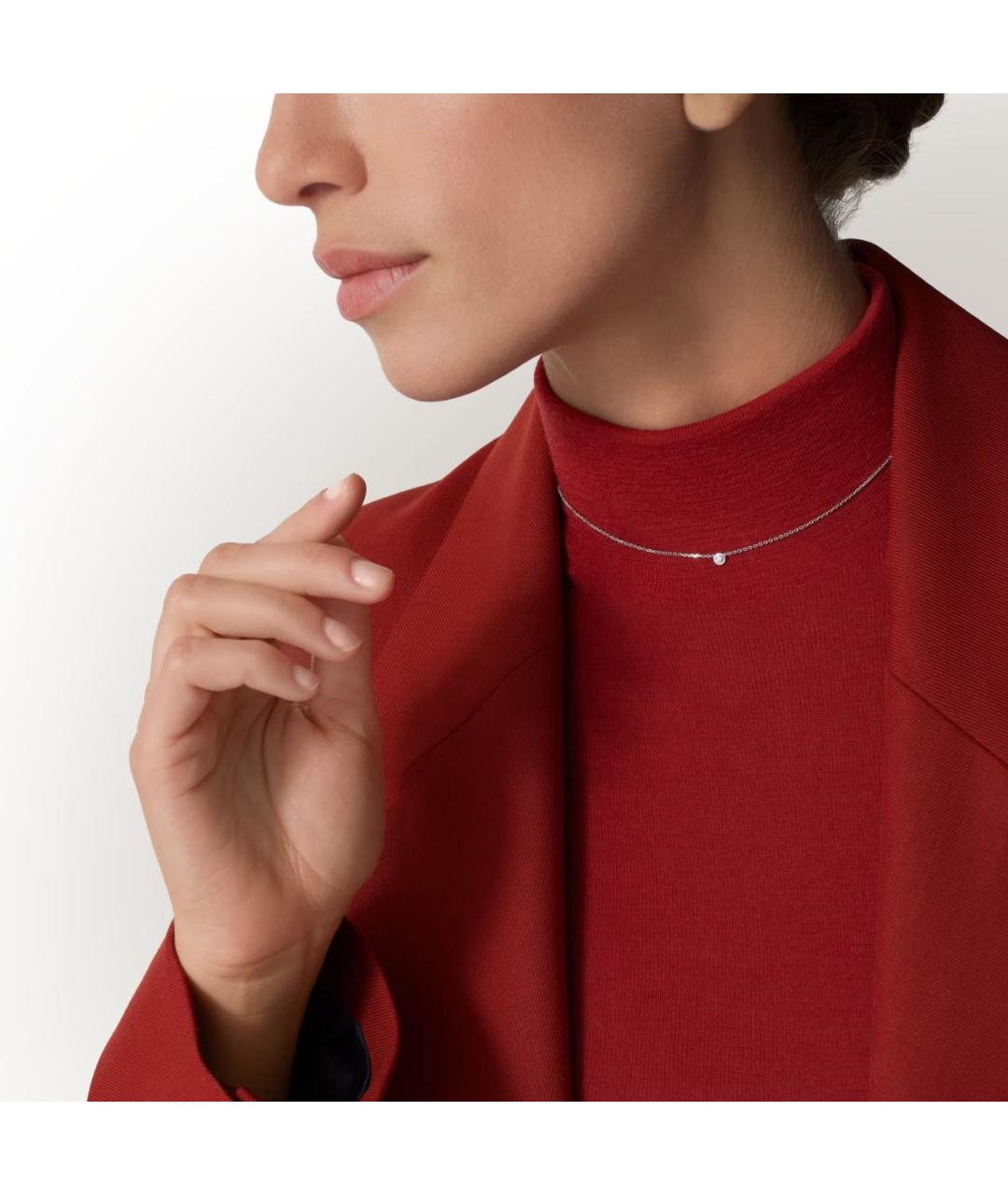 CARTIER Белая цепочка из белого золота, фото 2