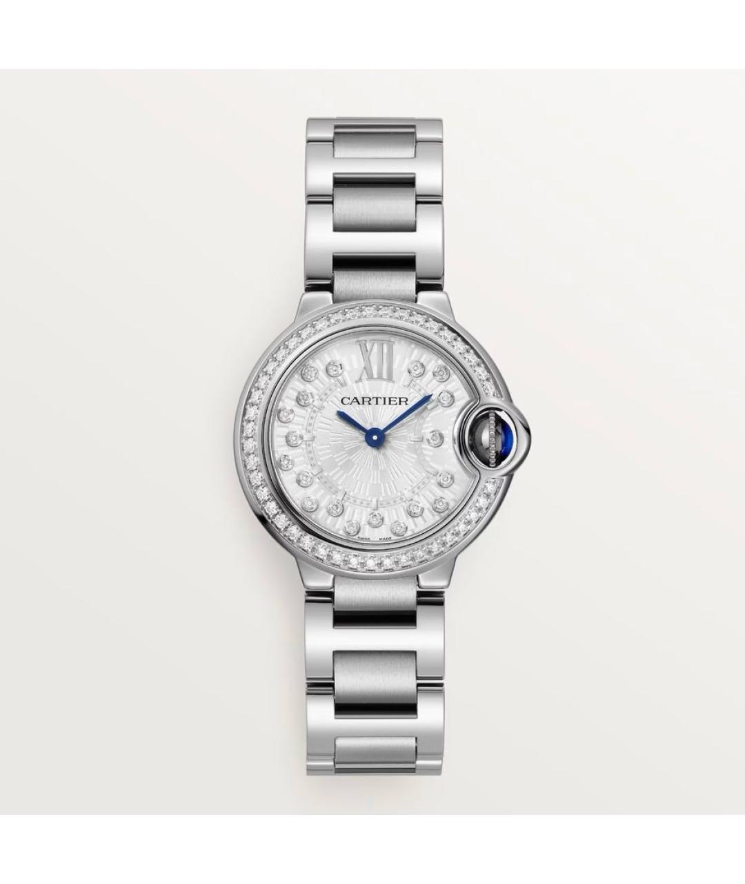CARTIER Серебряные часы, фото 5