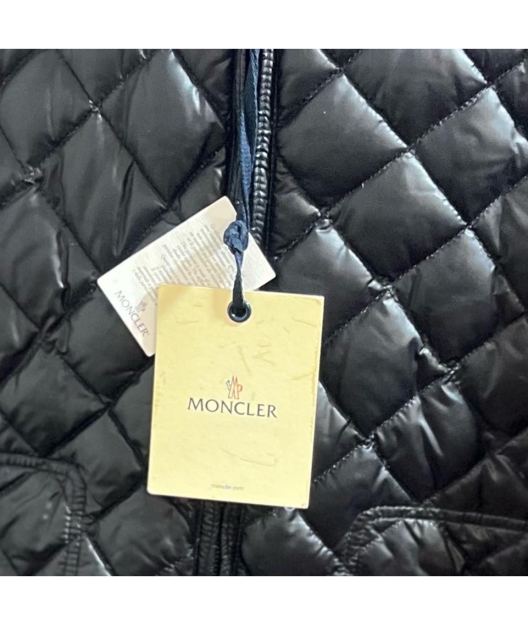 MONCLER Черная куртка, фото 7