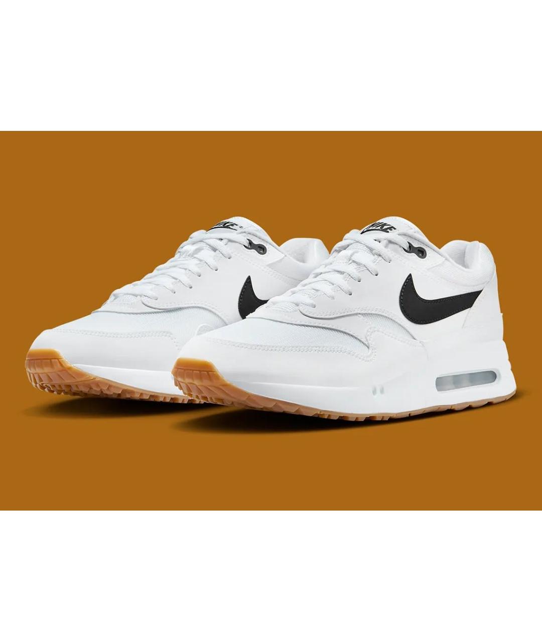 NIKE Белые кожаные низкие кроссовки / кеды, фото 2