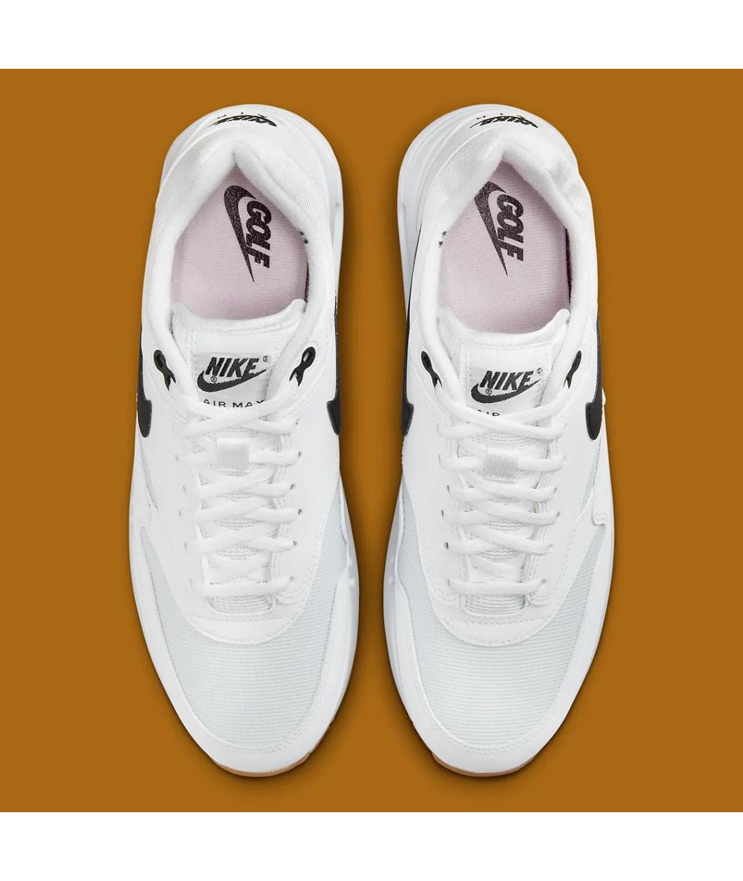 NIKE Белые кожаные низкие кроссовки / кеды, фото 6