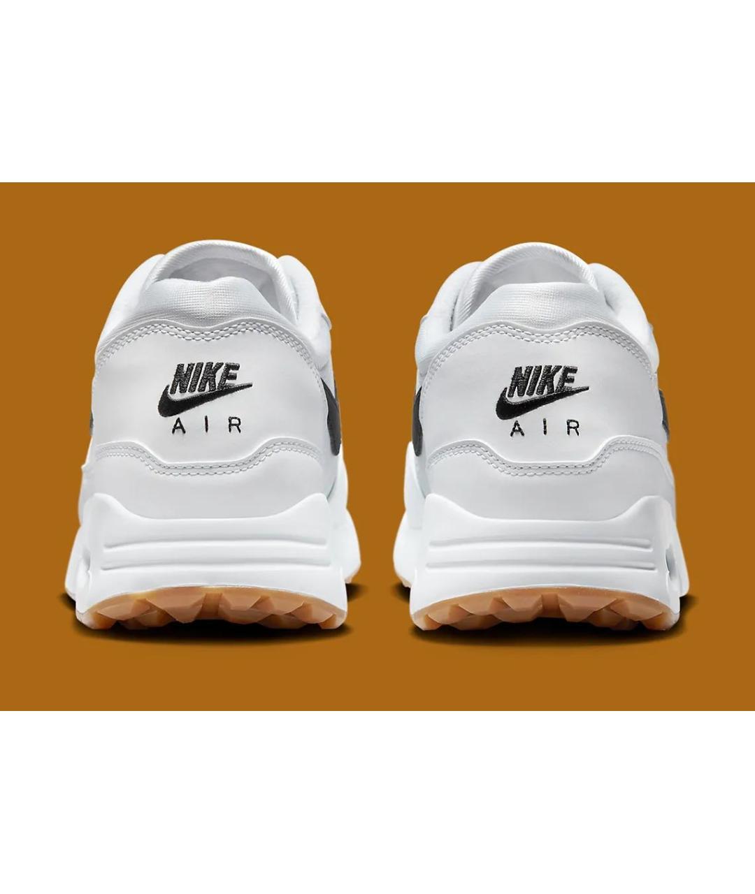 NIKE Белые кожаные низкие кроссовки / кеды, фото 4