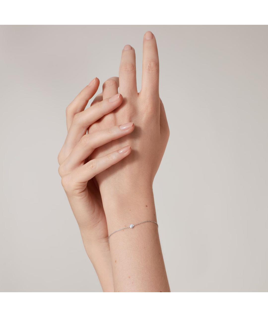 CARTIER Белый браслет из белого золота, фото 2