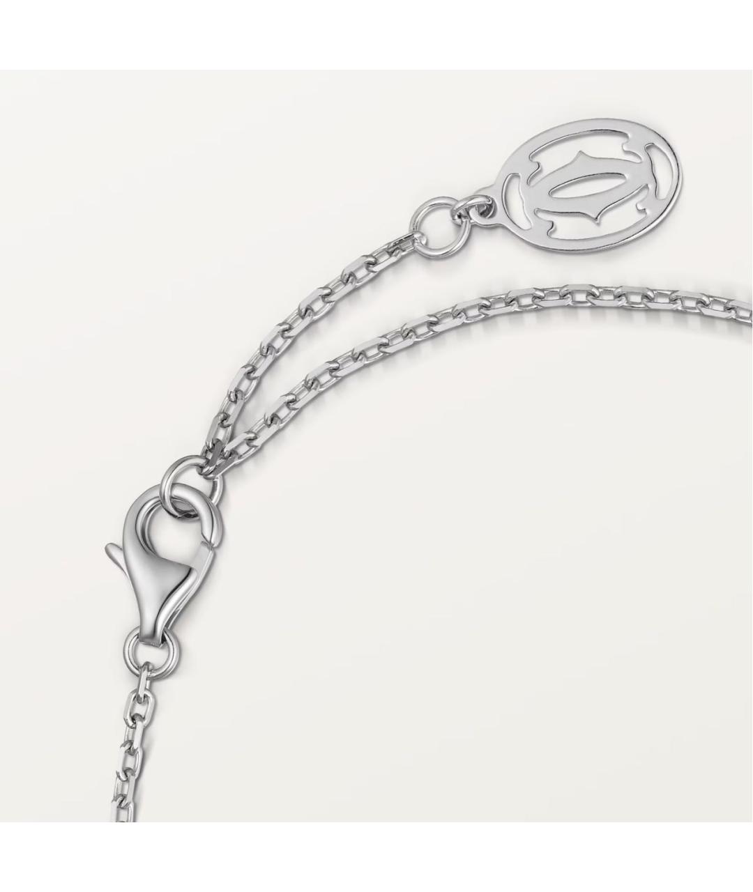CARTIER Белый браслет из белого золота, фото 4