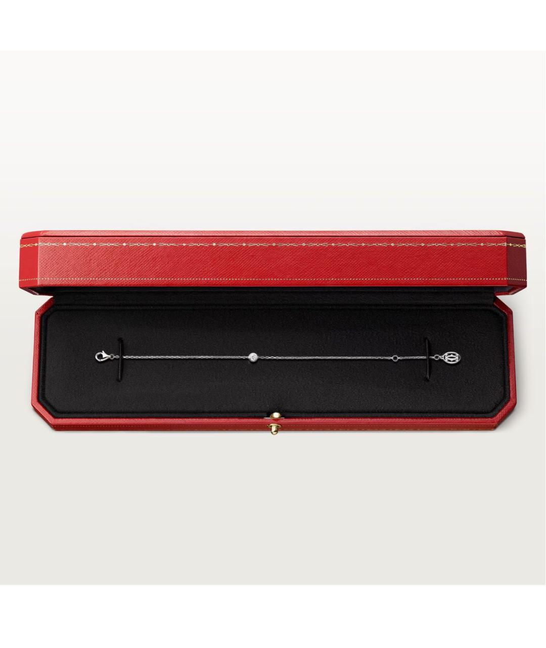 CARTIER Белый браслет из белого золота, фото 7