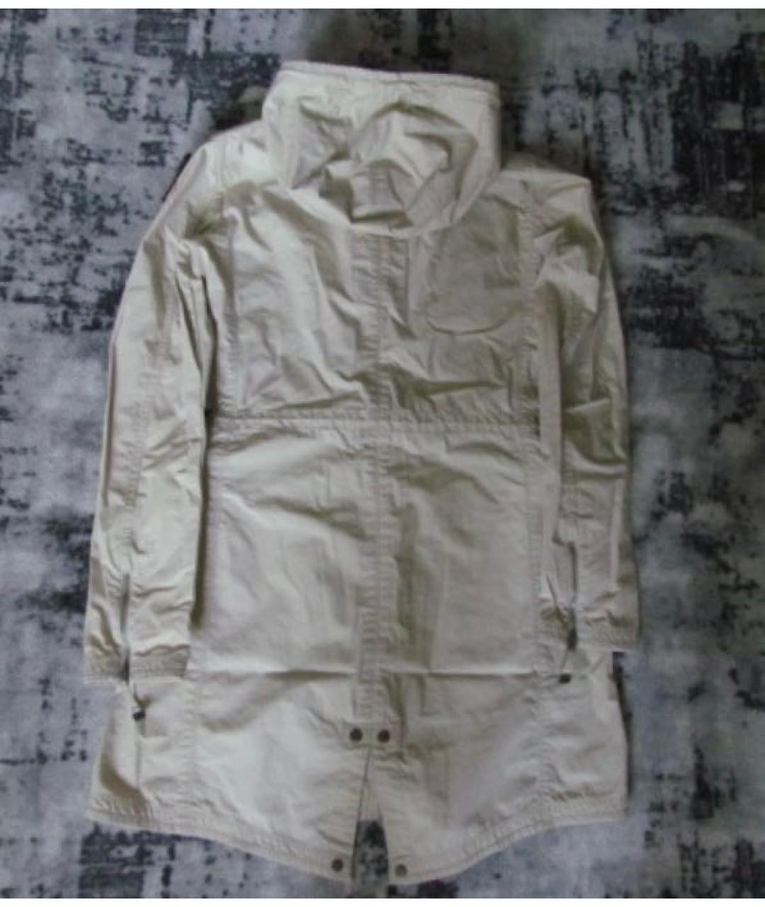 PARAJUMPERS Бежевая хлопковая куртка, фото 2