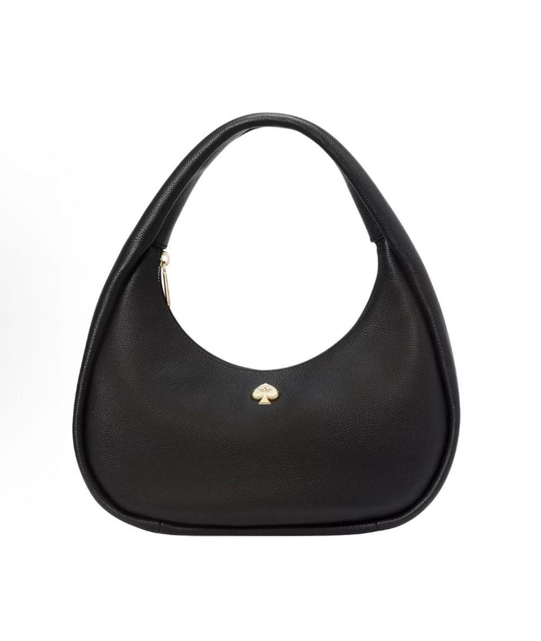 KATE SPADE Черная кожаная сумка через плечо, фото 5