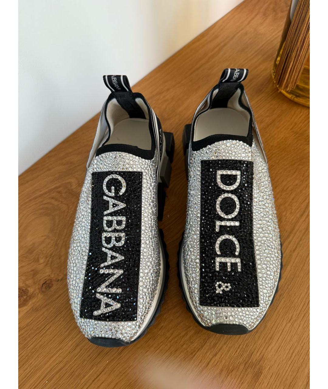 DOLCE&GABBANA Текстильные слипоны, фото 2