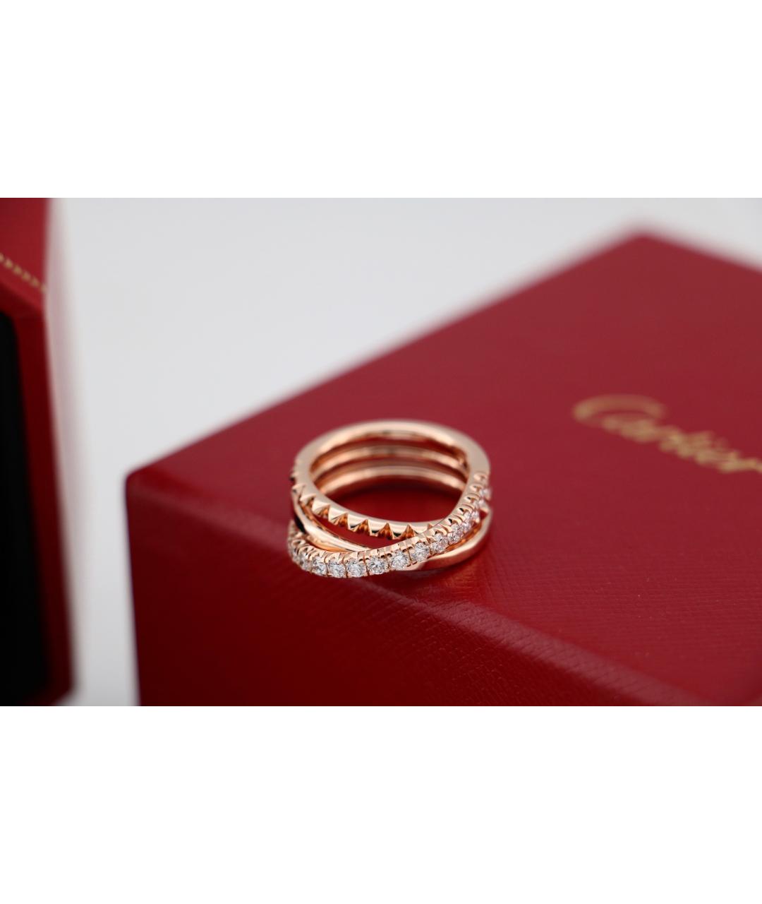 CARTIER Золотое кольцо из розового золота, фото 3