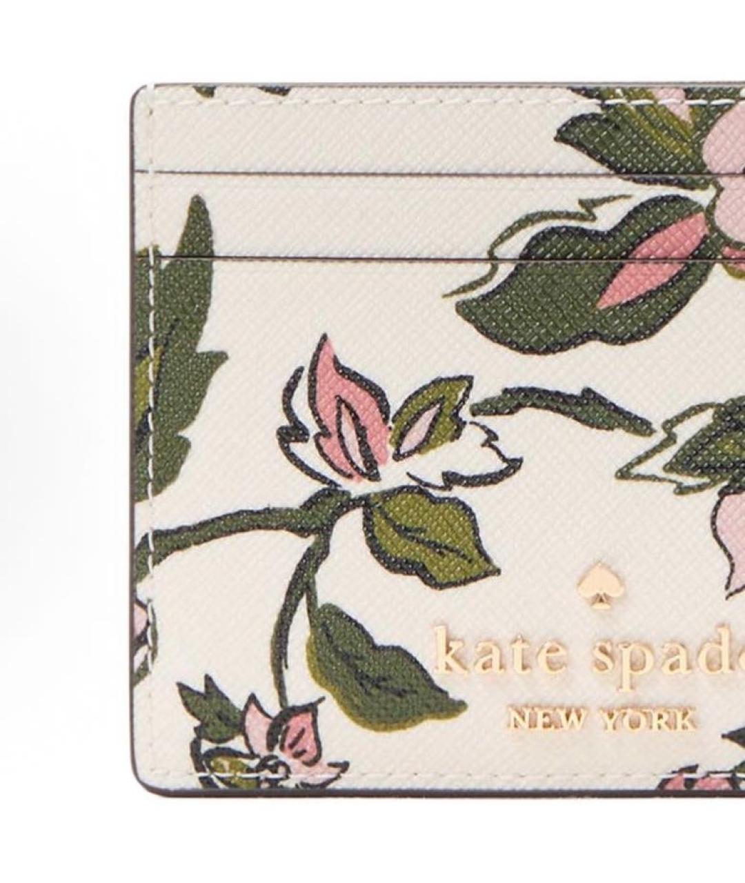 KATE SPADE Белый кардхолдер, фото 4