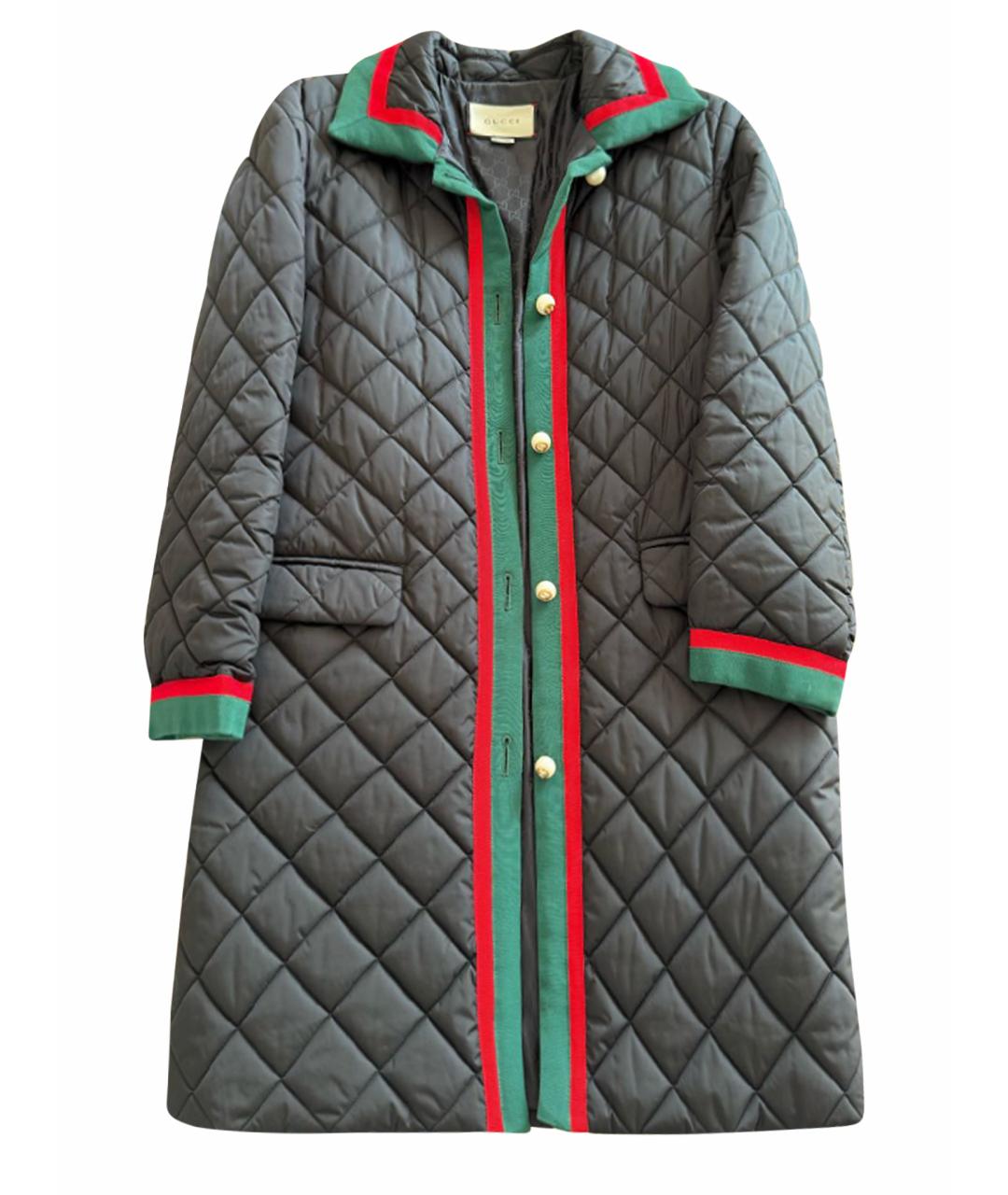 GUCCI Черный тренч/плащ, фото 1