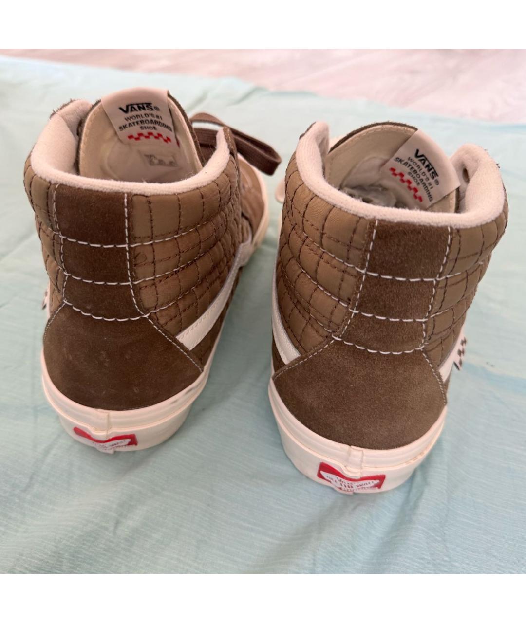 VANS Зеленые замшевые кеды, фото 4