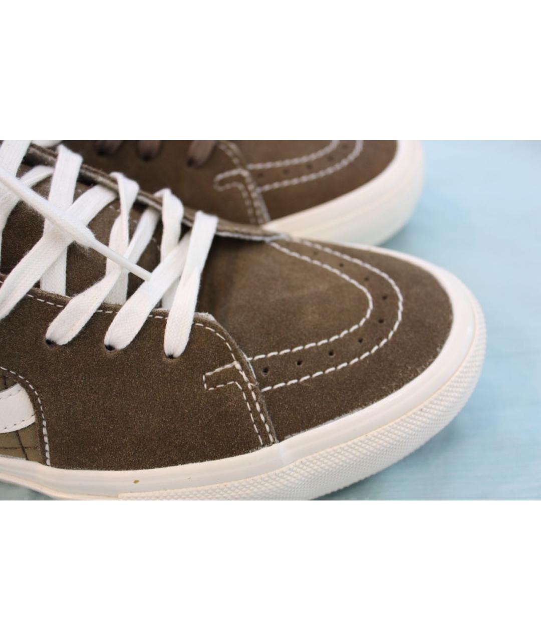 VANS Зеленые замшевые кеды, фото 6