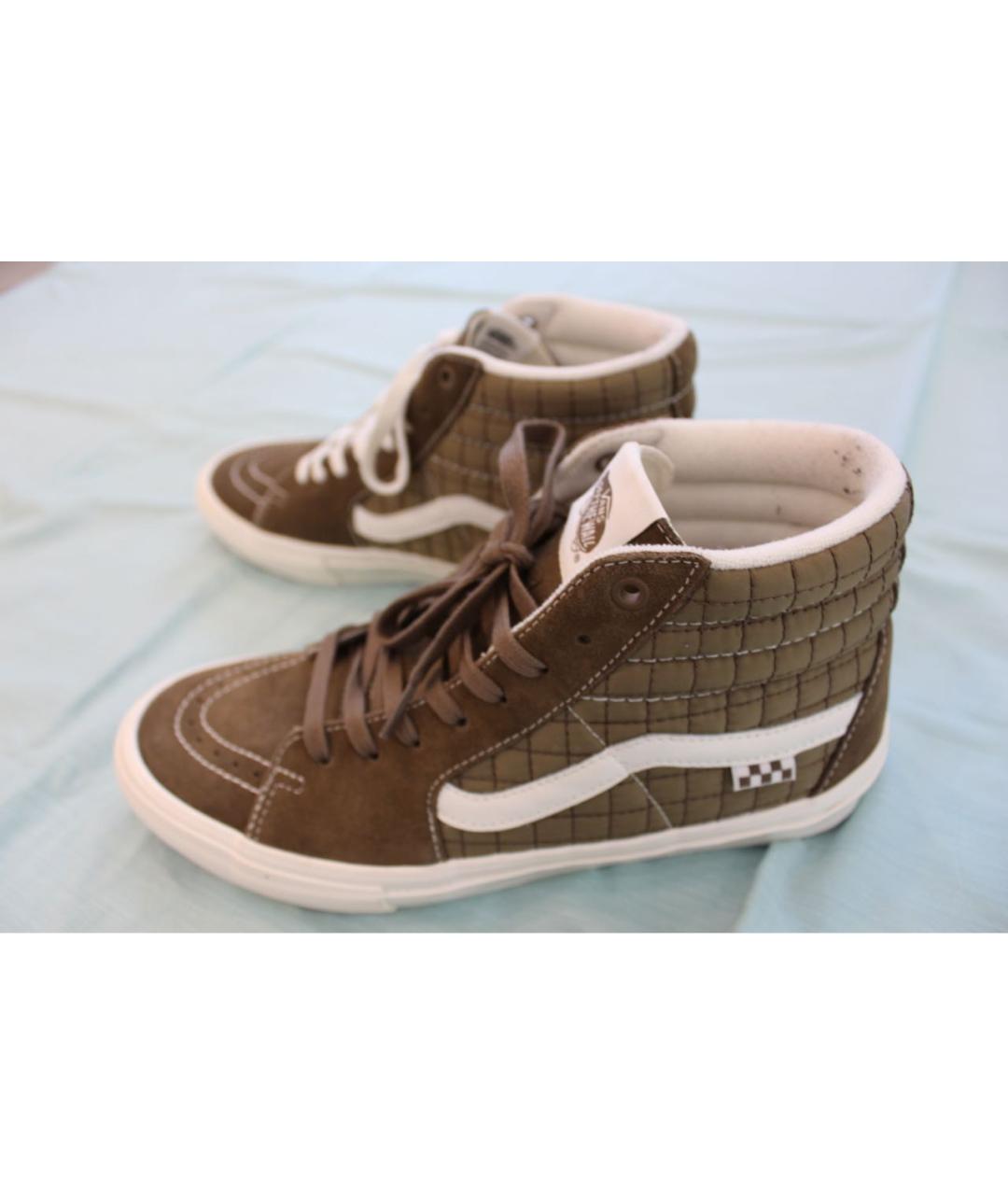 VANS Зеленые замшевые кеды, фото 8