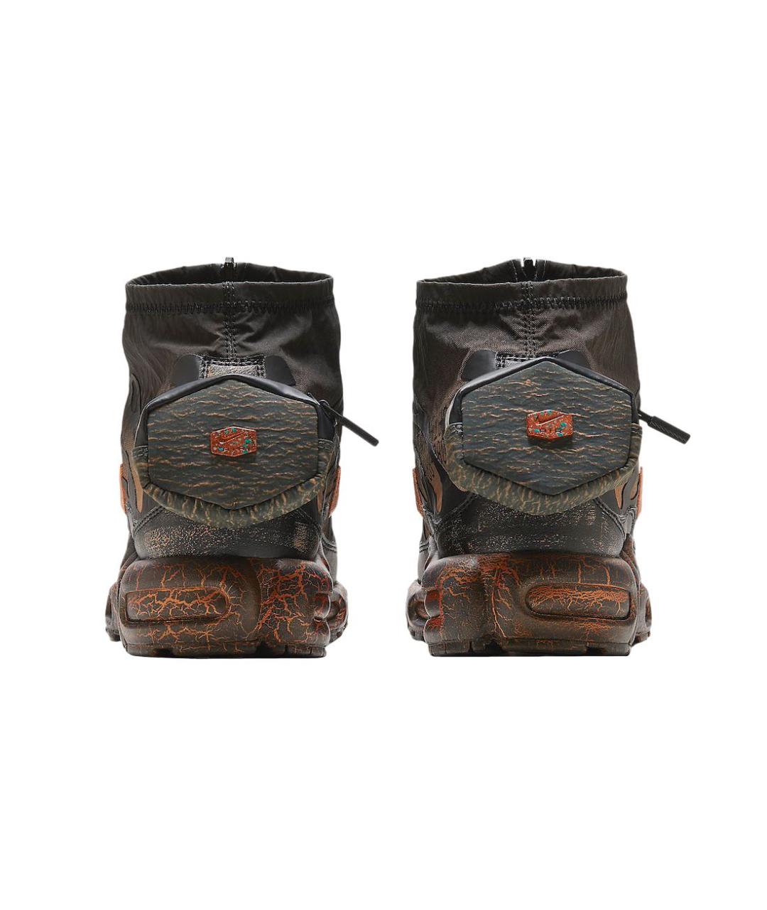 NIKE Коричневые высокие кроссовки / кеды, фото 4