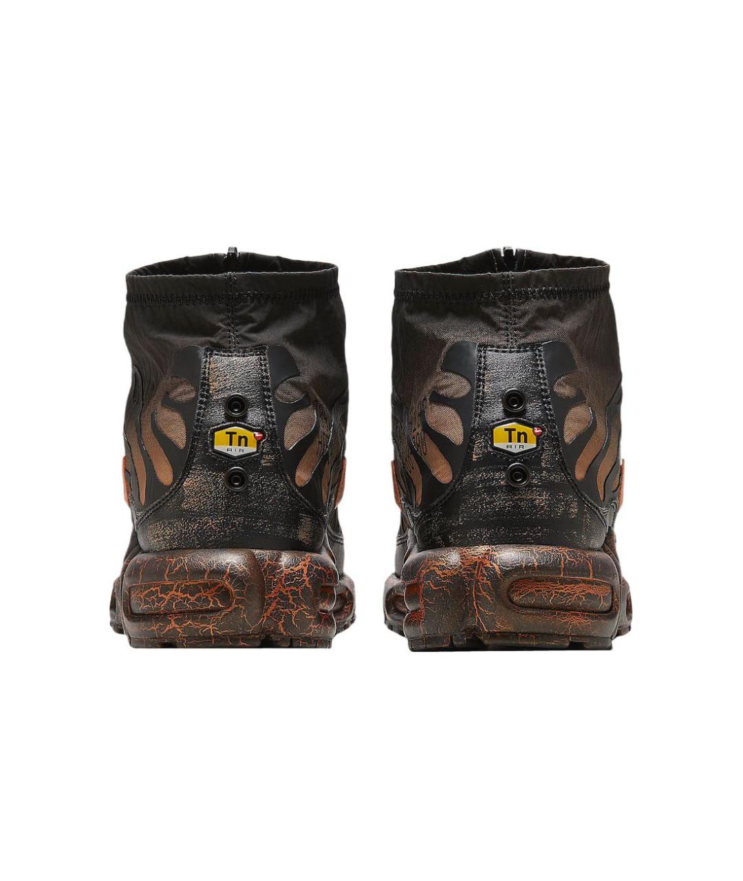 NIKE Коричневые высокие кроссовки / кеды, фото 5