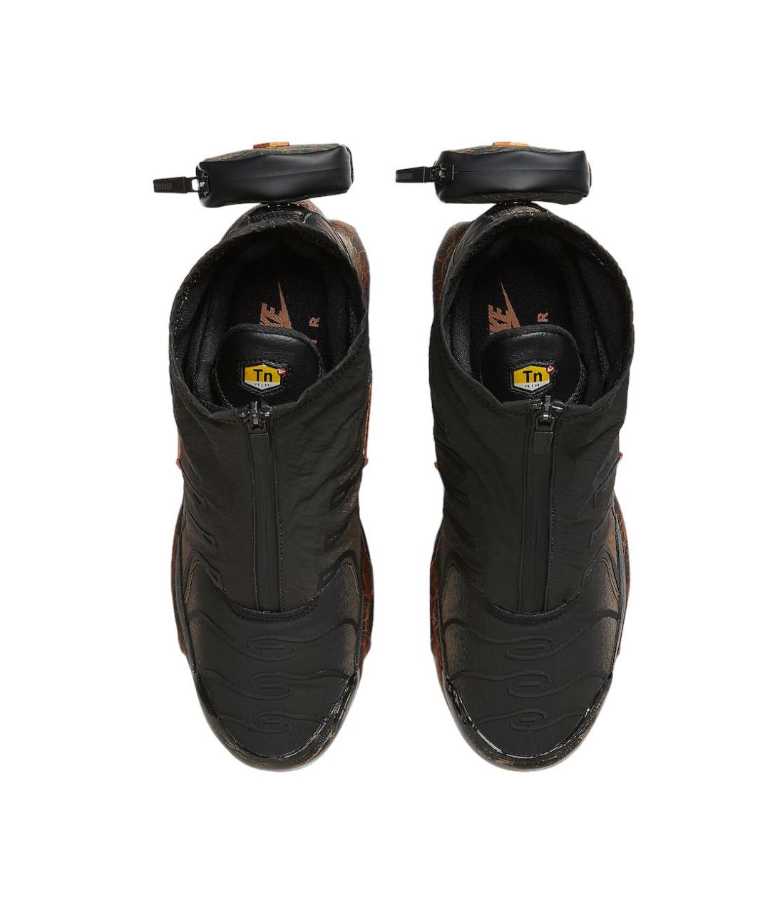 NIKE Коричневые высокие кроссовки / кеды, фото 3