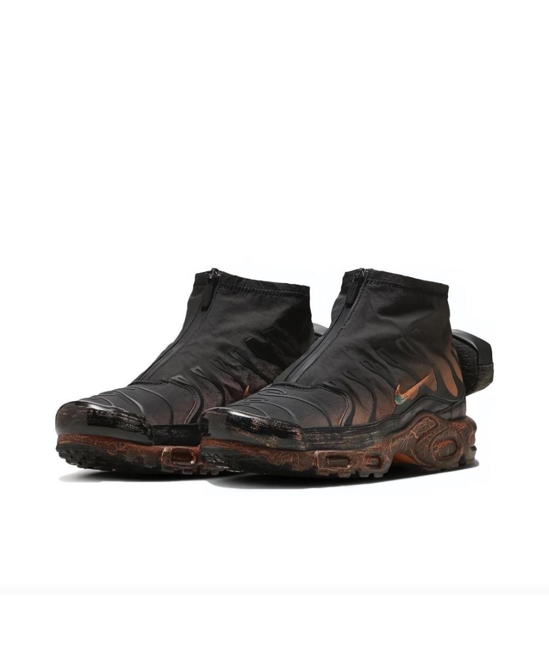 NIKE Коричневые высокие кроссовки / кеды, фото 2