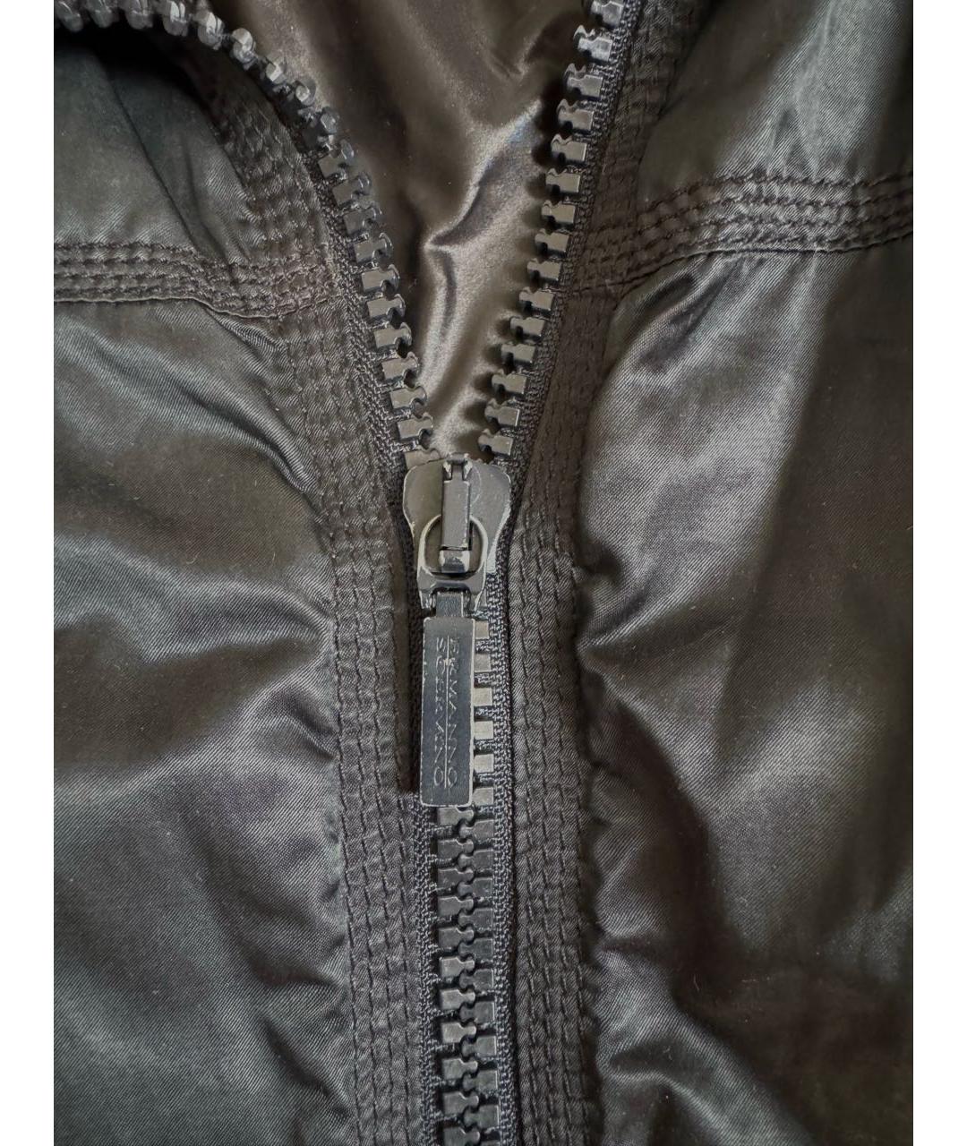 ERMANNO SCERVINO Черная полиамидовая куртка, фото 3