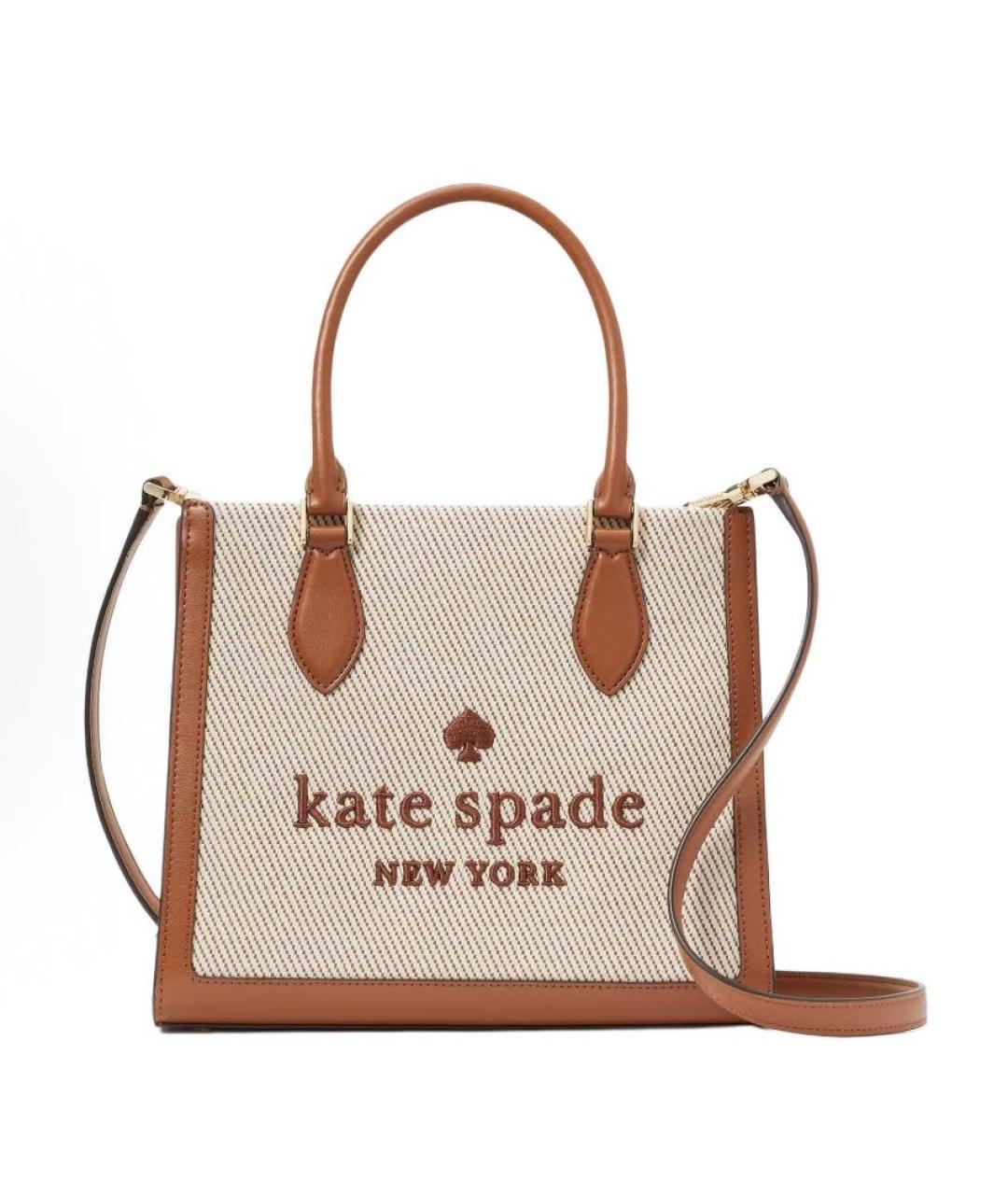 KATE SPADE Бежевая сумка тоут, фото 5